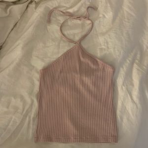 Pacsun NWOT baby pink halter top